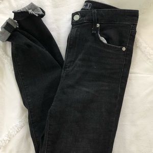 abercrombie and fitch black jeans